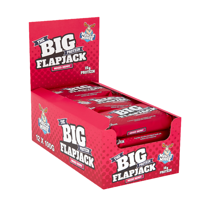 Muscle Moose Big Protein Flapjack - Protein Flapjacks