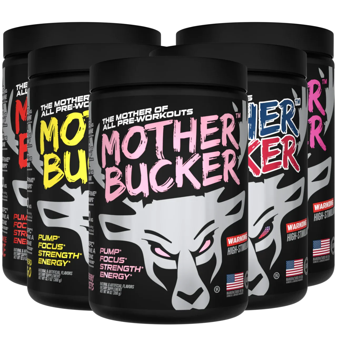 Bucked Up Mother Bucker - Pre-Workout Powder