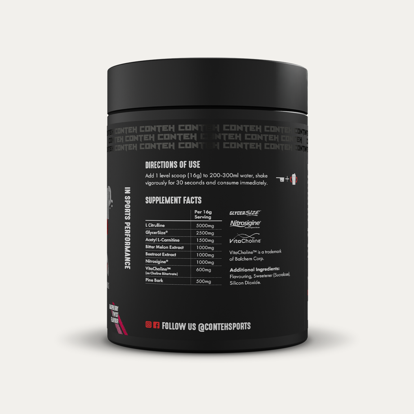 Conteh Sports Mega Pump - Pre-Workout Powder