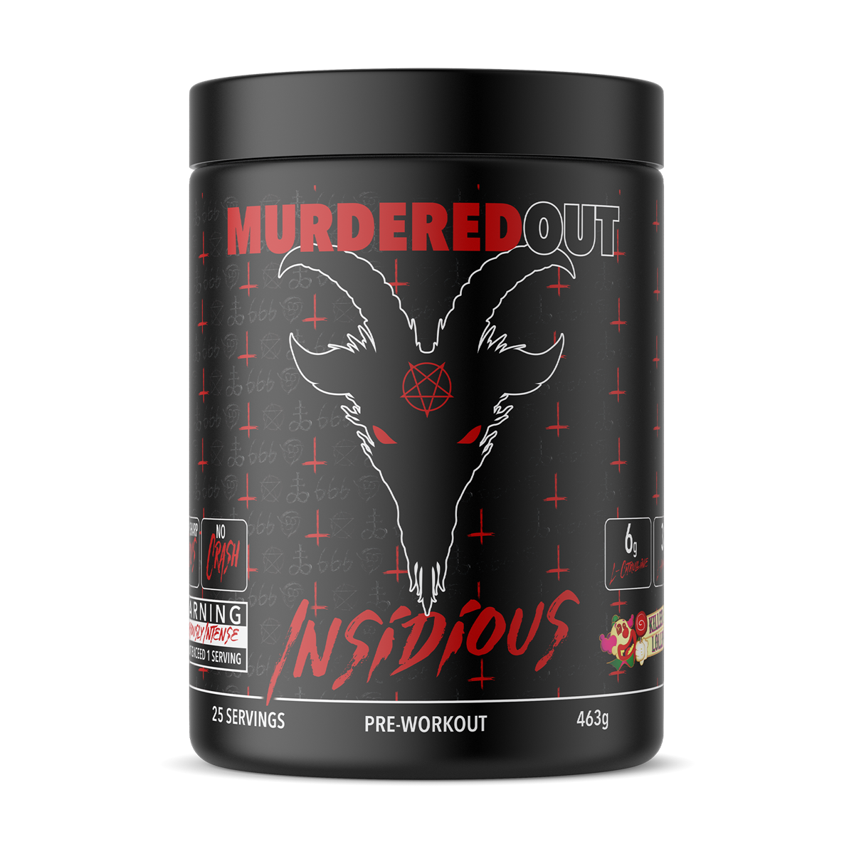 Murdered Out Insidious - Pre-Workout Powder