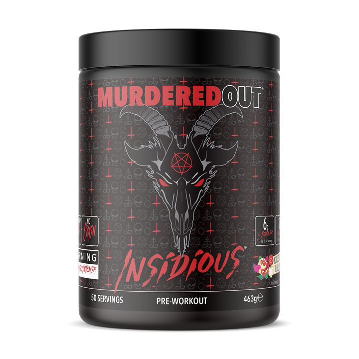Murdered Out Insidious - 463g / Killer Lollipop - Pre-Workout Powder