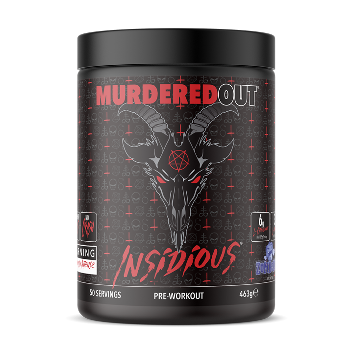 Murdered Out Insidious - 463g / Zomberry - Pre-Workout Powder