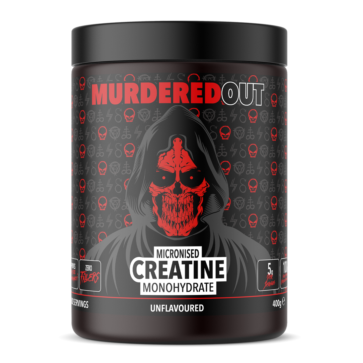 Murdered Out Micronised Creatine Monohydrate