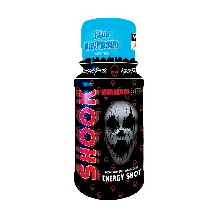 Murdered Out Shook Energy Shot - Pre-Workout Shots