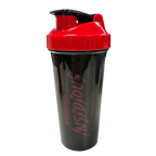 Murdered Out Smartshake Insidious Shaker Black & Red - 600ml / Black /Red - Shaker Bottle (Less Than 2 Litres)