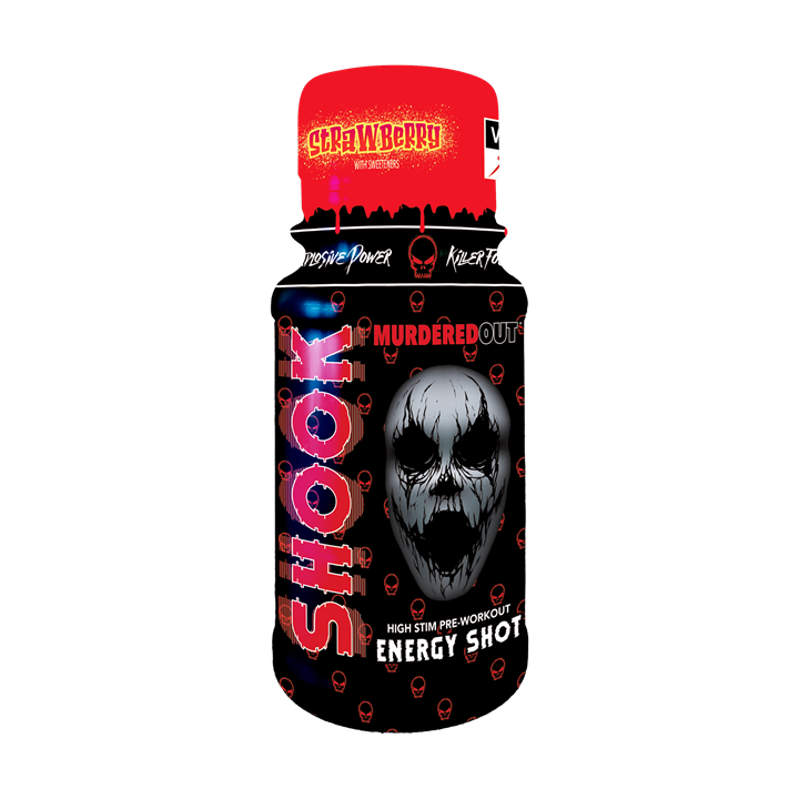 Murdered Out Shook Energy Shot - Pre-Workout Shots