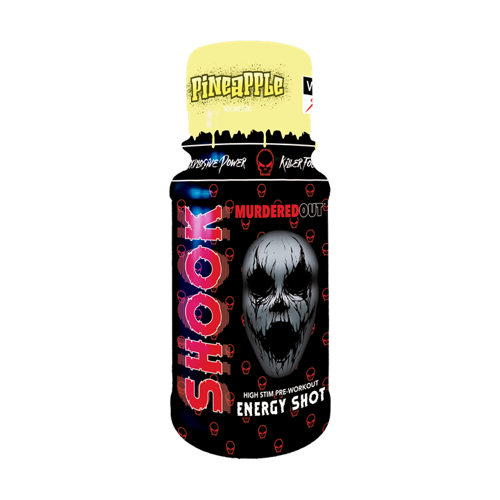 Murdered Out Shook Energy Shot - Pre-Workout Shots