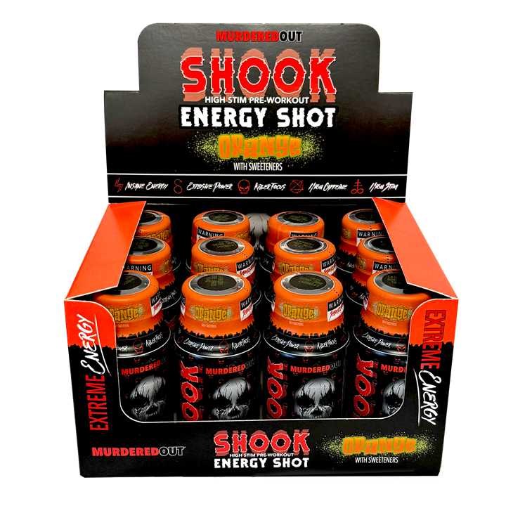Murdered Out Shook Energy Shot - Pre-Workout Shots