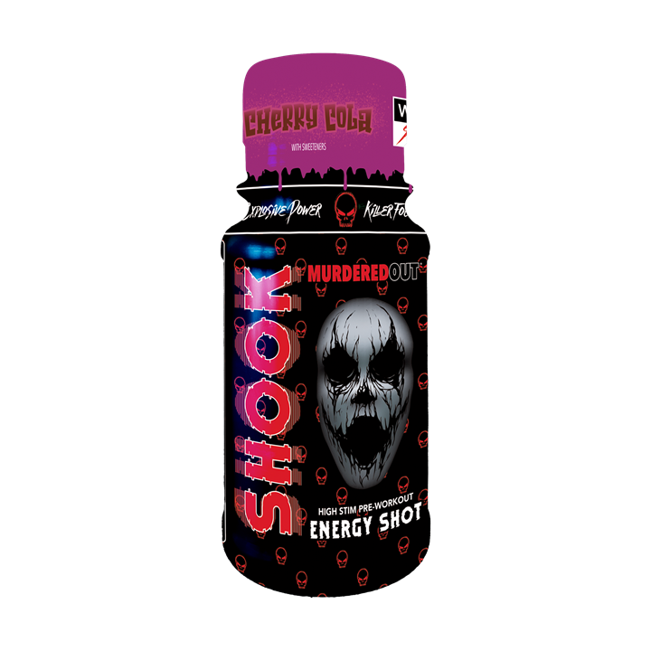 Murdered Out Shook Energy Shot - Pre-Workout Shots