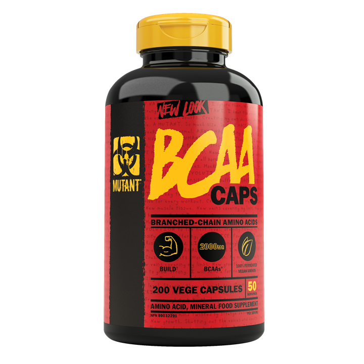 Mutant BCAA - 200 Caps - BCAAs