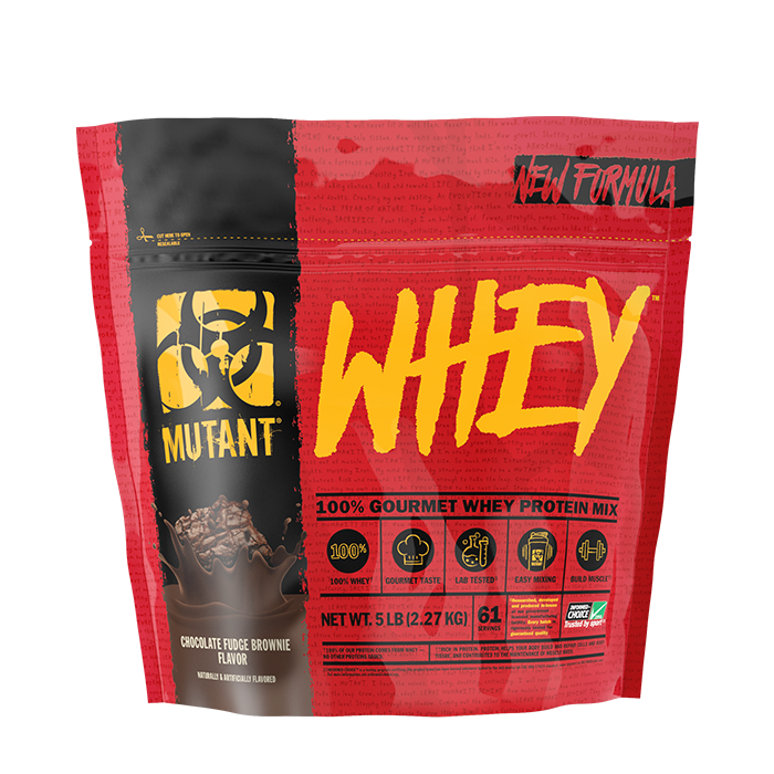 Mutant Whey - 2.27kg / Chocolate Fudge Brownie - Whey Proteins