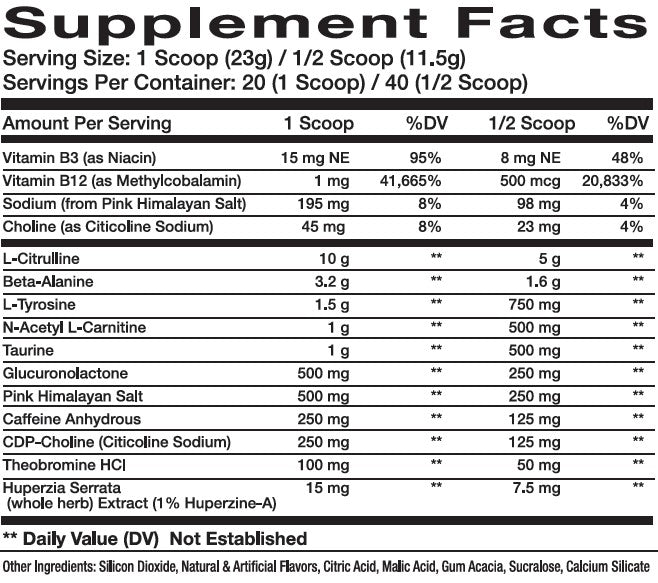 Innovapharm MVPRE 365 - Pre-Workout Powder