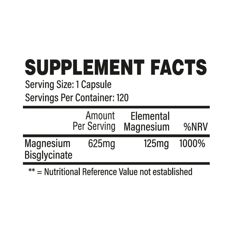 Trained By JP Magnesium - 120 Caps - Magnesium Capsules