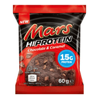 Mars HiProtein Chocolate & Caramel protein cookie original with milk chocolate chips and 15g protein