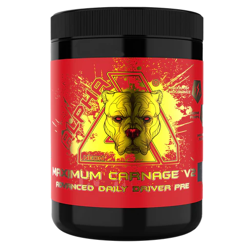 Alpha Neon Maximum Carnage V2 - 450g / Cherry Cola - Pre-Workout Powder