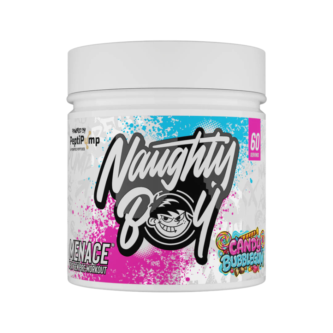 Naughty Boy Menace V2 - 420g / Candy Bubble Gum - Pre-Workout Powder