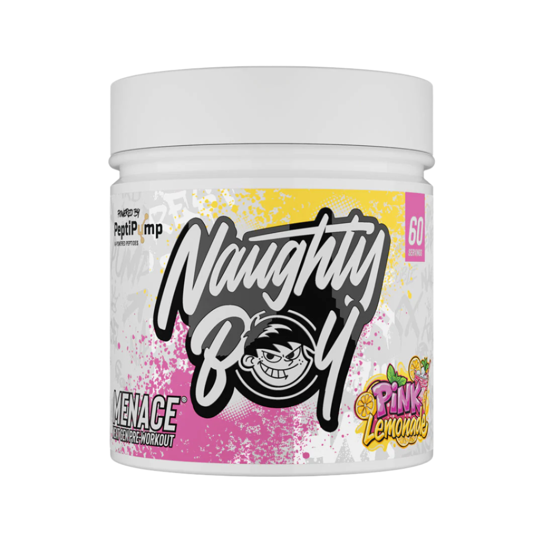 Naughty Boy Menace V2 - 420g / Pink Lemonade - Pre-Workout Powder