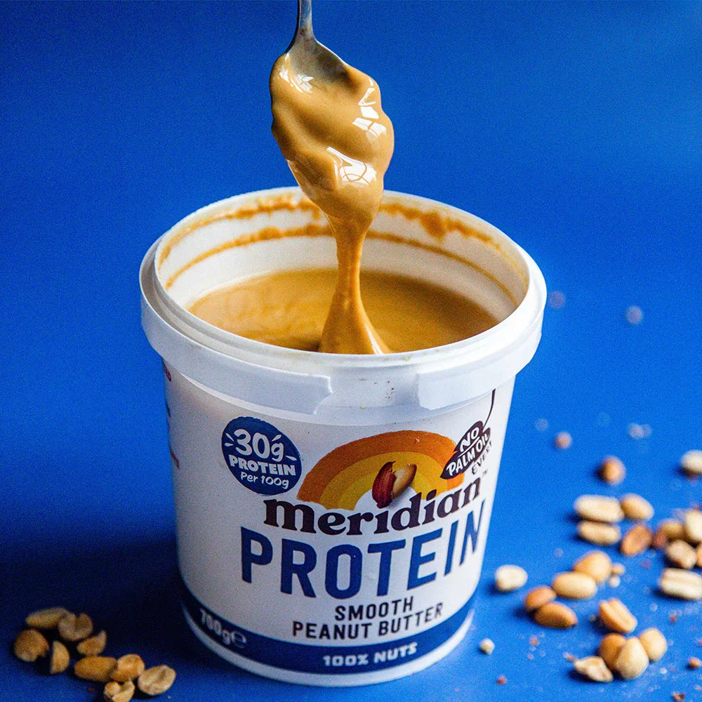Meridian Protein Smooth (Palm Oil Free) - 700g / Peanut Butter - Nut Butter Spread
