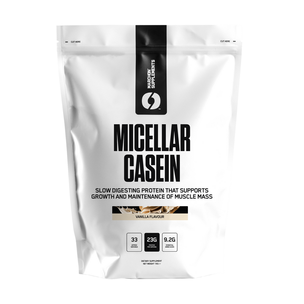 Marchon Supplements Micellar Casein - 1kg / Vanilla - Micellar Casein Protein Powder
