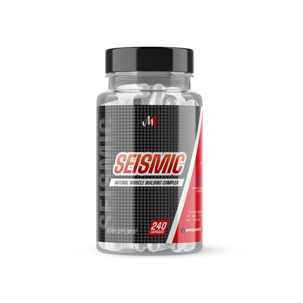 Muscle Rage Seismic - 240 Caps - Multi-Vitamin Capsules