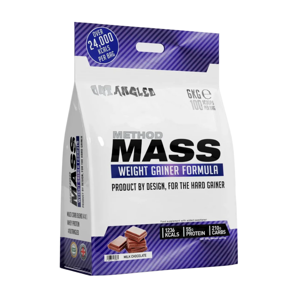 Outangled Method Mass - 6kg / Milk Chocolate - Weight Gainer Powder