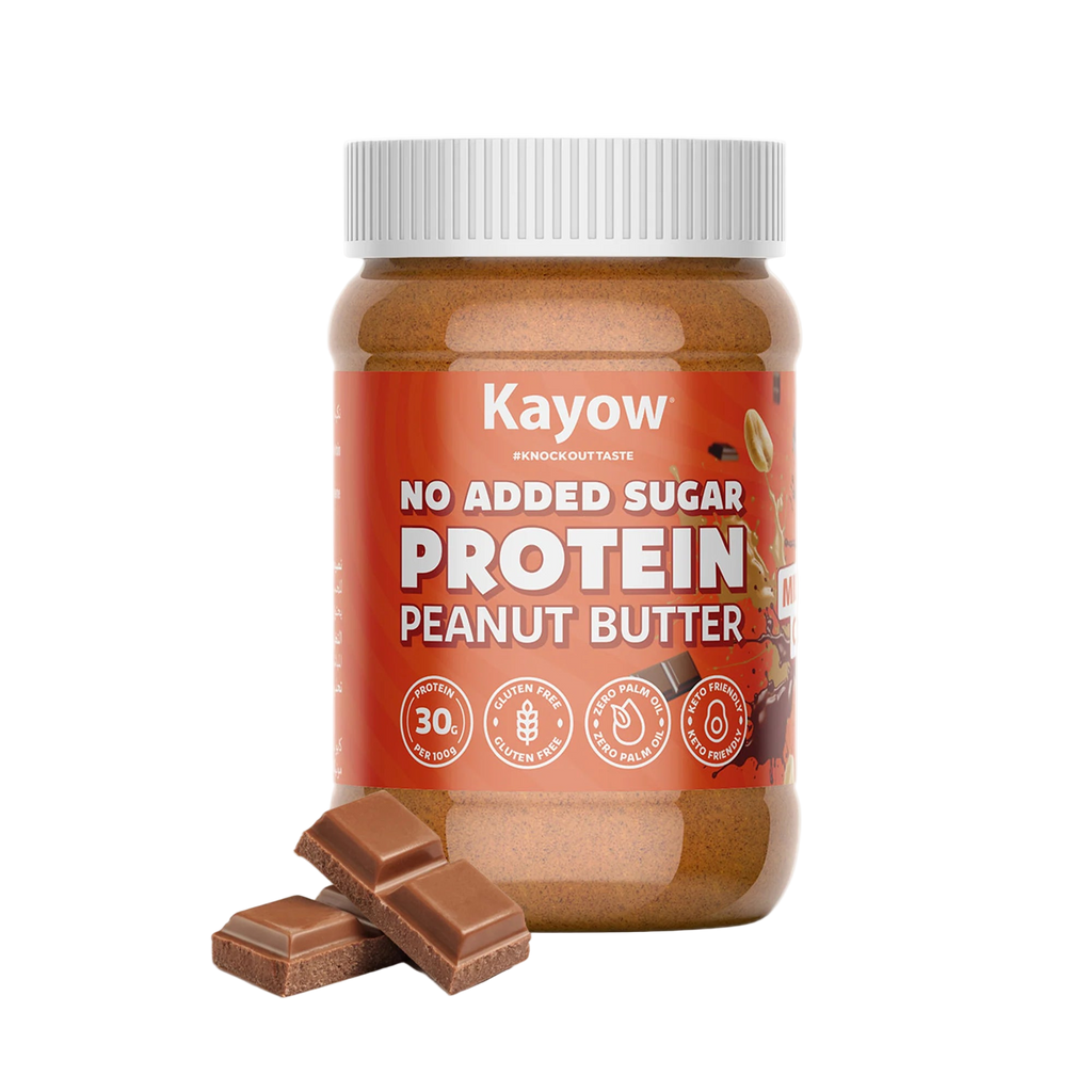 Kayow Nutrition No Added Sugar Protein Peanut Butter 350g - MyGymSupplements