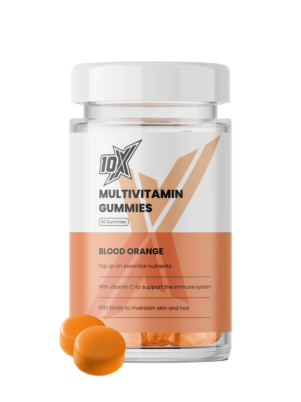 10X Athletic MultiVitamin Gummies 60Softgels - MyGymSupplements