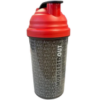 Murdered Out Smartshake Shaker Black & Red - 600ml / Black / Red - Shaker Bottle (Less Than 2 Litres)