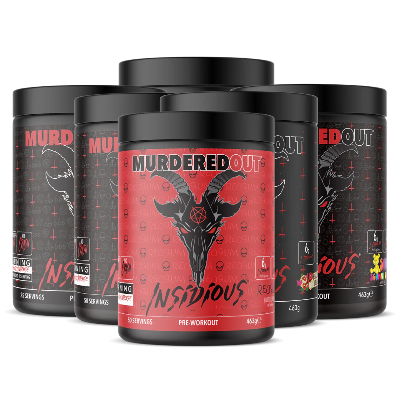 Murdered Out Insidious - Pre-Workout Powder