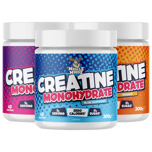 Muscle Moose Creatine Monohydrate (Flavoured) - Creatine Powder