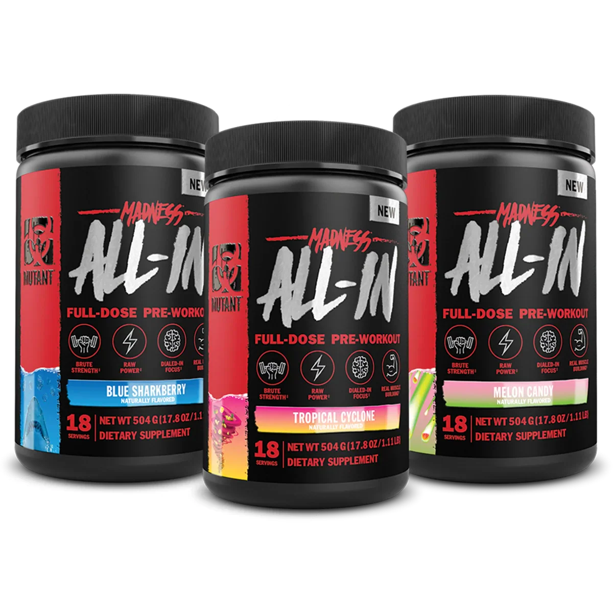 Mutant Madness All-In - Pre-Workout Powder