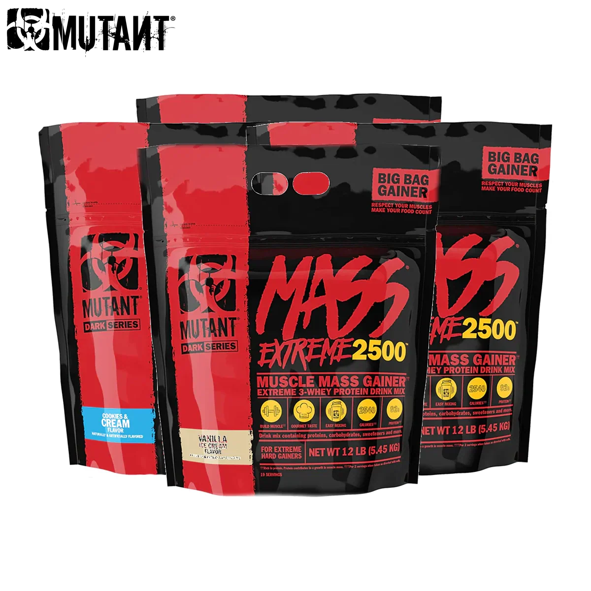 Mutant Mass Extreme 2500 - Weight Gainer Powder