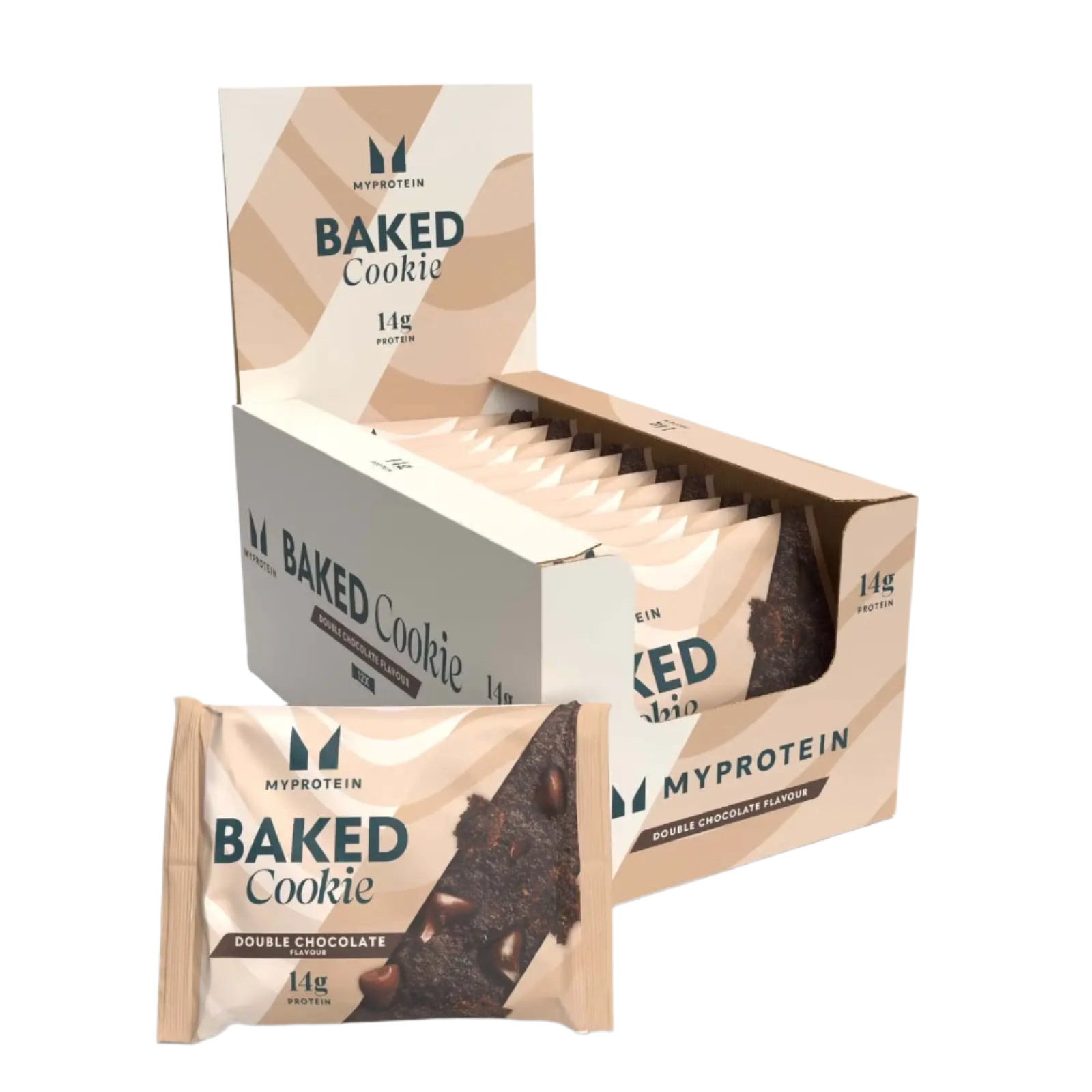 MyProtein Baked Cookie - 12x75g / Chocolate - Protein Cookies