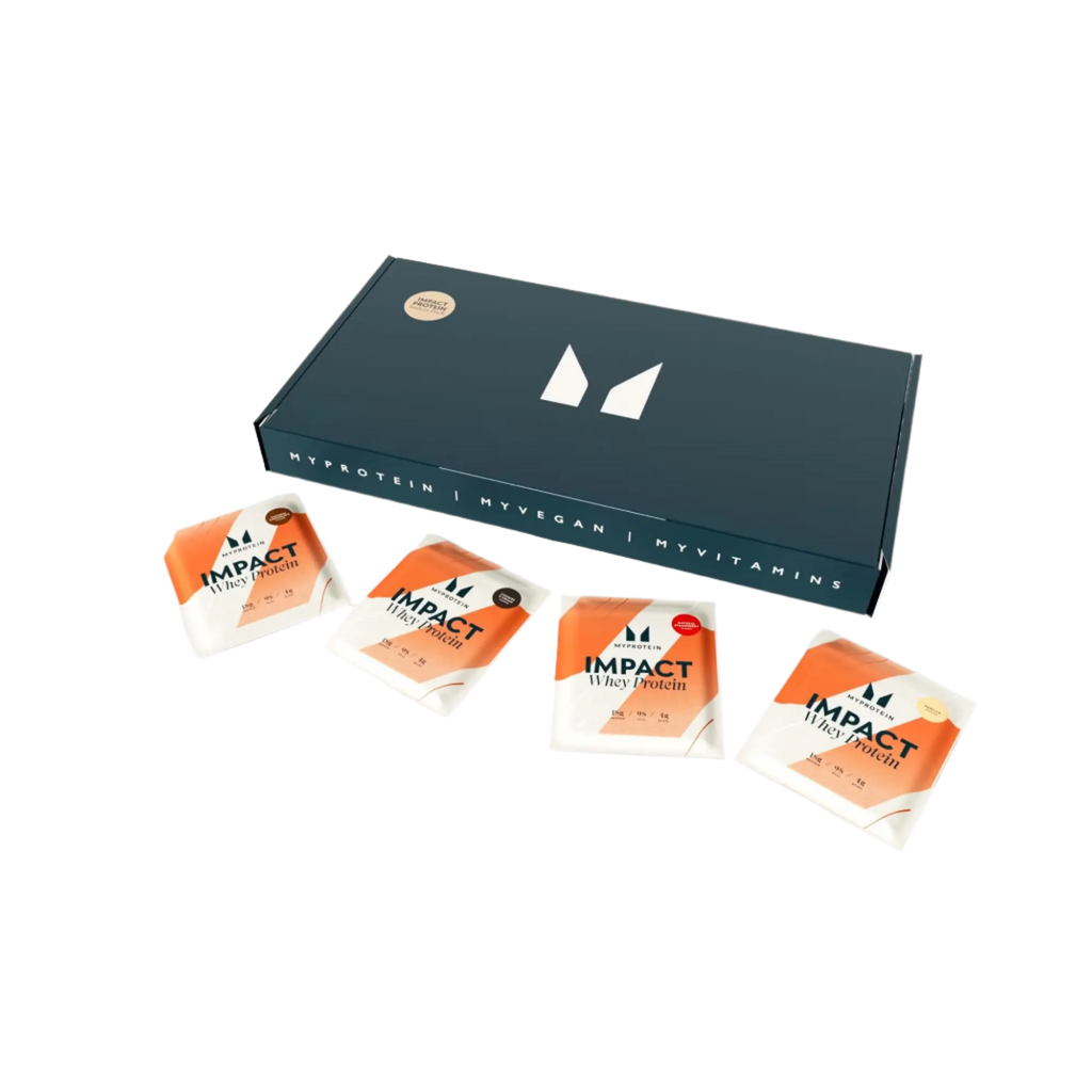 MyProtein Impact Whey Protein Sample Box - 10 x 25g Sachet / Mix - Whey Proteins