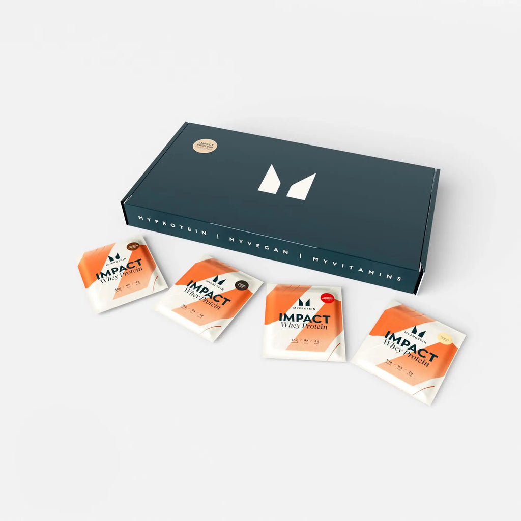 MyProtein Impact Whey Protein Sample Box - 10 x 25g Sachet / Mix - Whey Proteins