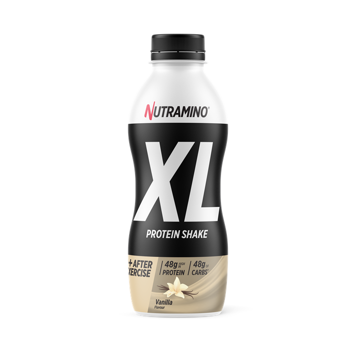 Nutramino Protein XL Shake - 12x475ml / Vanilla - Whey Protein Ready-to-Drinks