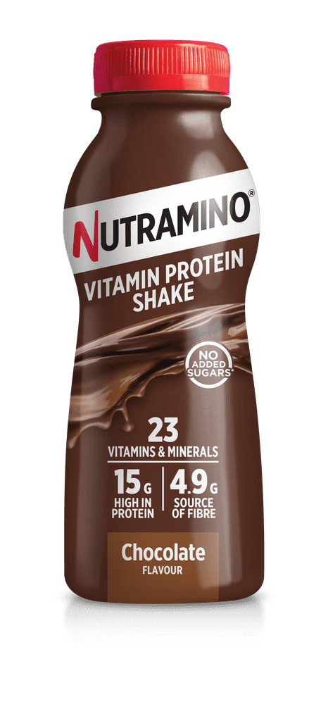Nutramino Vitamin Protein Shake - 6x325ml / Chocolate - Whey Protein Ready-to-Drinks