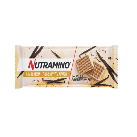 Nutramino Nutra-Go High Protein Low Sugar Wafer - 12x39g / Vanilla - Protein Wafers