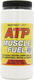 NutriSport ATP Muscle Fuel - 454g / Fruit Punch - Carbohydrate Powder
