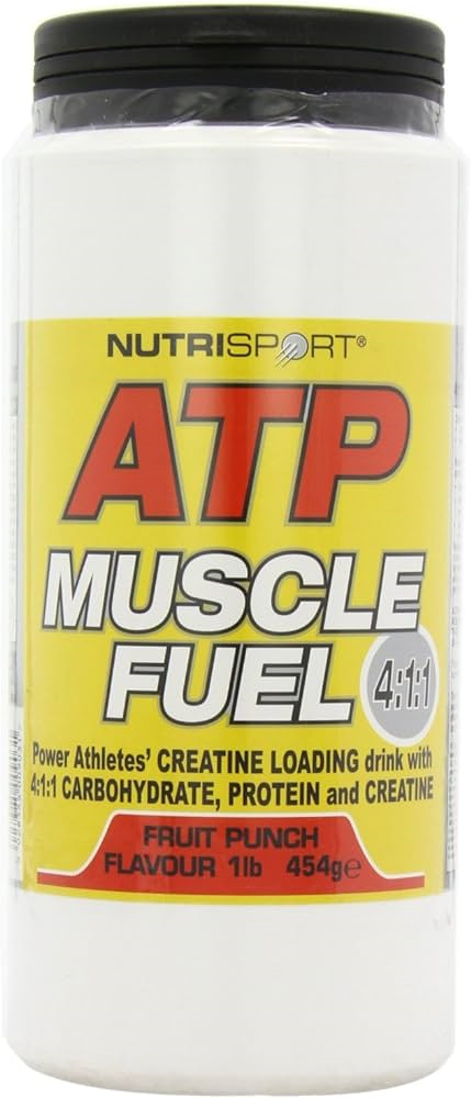 NutriSport ATP Muscle Fuel - 454g / Fruit Punch - Carbohydrate Powder
