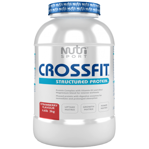 NutriSport Crossfit Structured Protein - 3kg / Banana - Whey Protein Powder