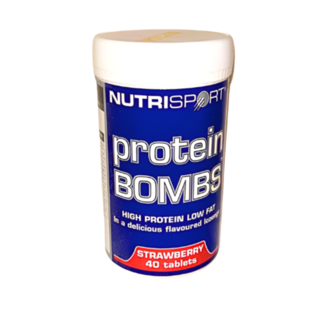 NutriSport Protein Bombs - 40 Tabs / Strawberry - Amino Acids Tablets