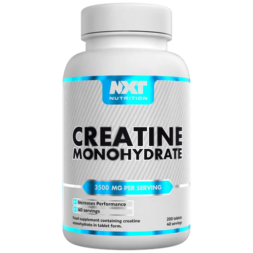 NXT Nutrition Creatine Monohydrate 200 Tabs - MyGymSupplements