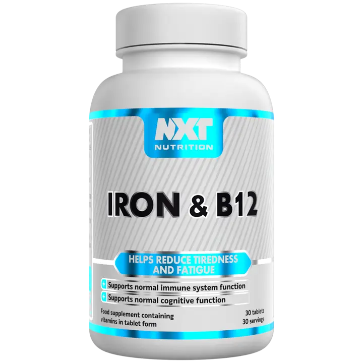 NXT Nutrition Iron & B12 30 Tabs