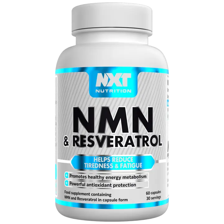 NXT Nutrition NMN & Resveratrol 60 Caps - MyGymSupplements