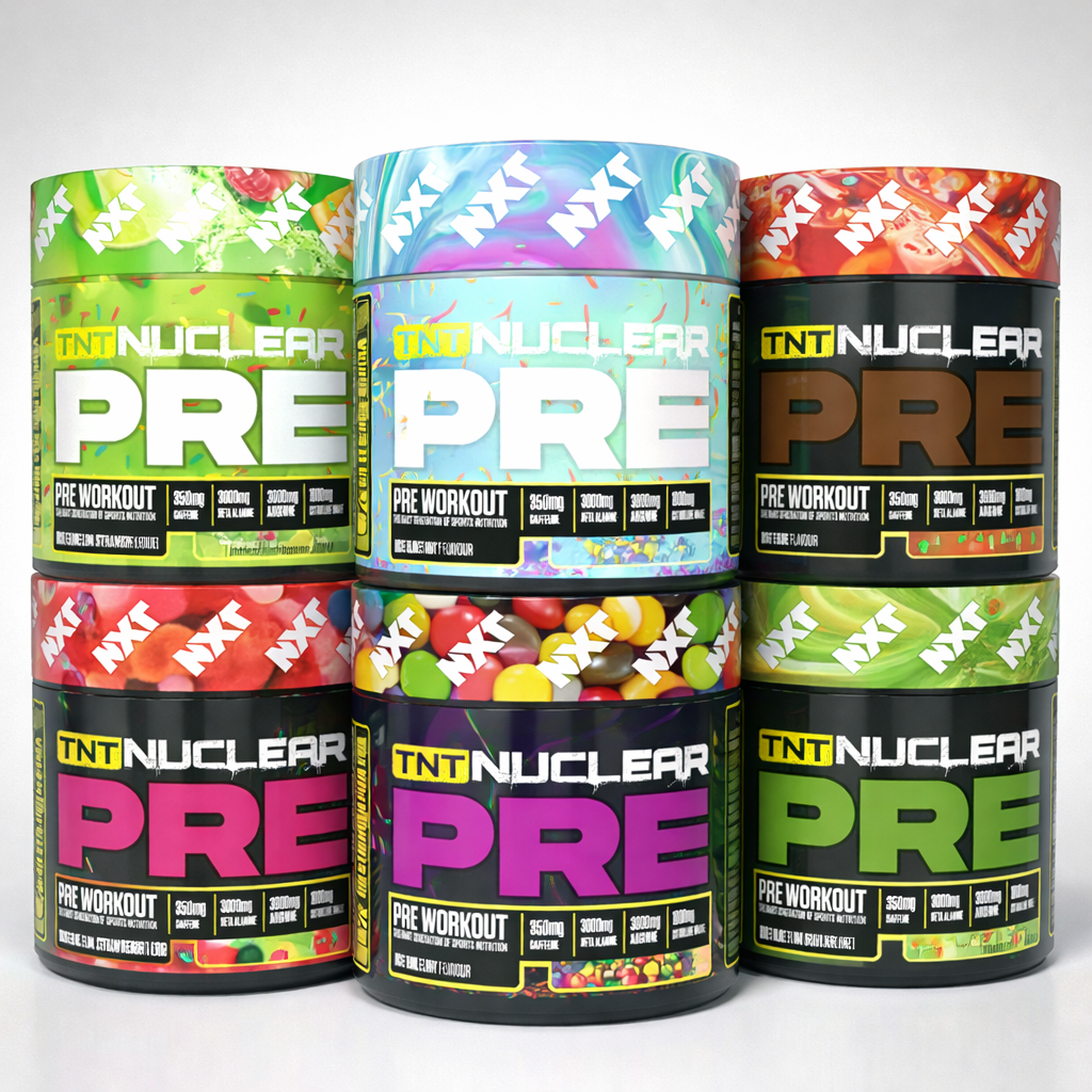 NXT Nutrition TNT Nuclear Pre Workout 420g - MyGymSupplements