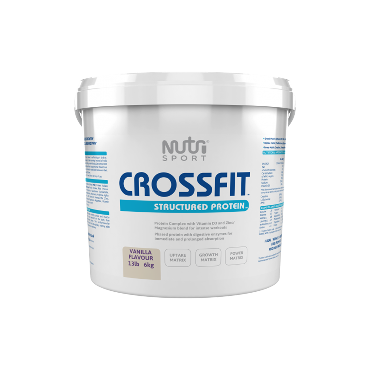 NutriSport Crossfit Structured Protein - Whey Protein Powder