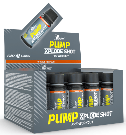 Olimp Sport Nutrition Pump Xplode Shot - 9x60ml / Orange - Pre-Workout Shots