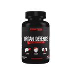 Black Conteh Sports Organ Defence bottle for liver detoxification and cardiovascular health