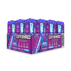 EHP Labs Oxyshred Ultra Energy Drink 12x330ml - 12x355ml / Peach Candy Rings - Energy Ready-to-Drinks